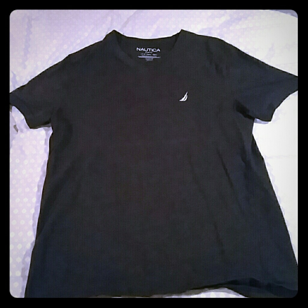Gray medium slim fit nautica shirt